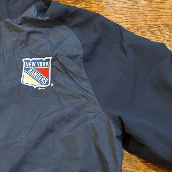 Adidas Men’s Rangers Navy Blue Parka/Raincoat - Picture 4 of 6